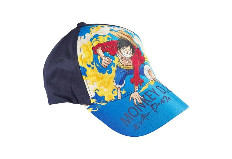 One Piece Anime Baseball Cap One Piece Luffy and Crew Jungen Basecap Baseball Kappe Mütze Gr. 54 bis 56 von One Piece Anime