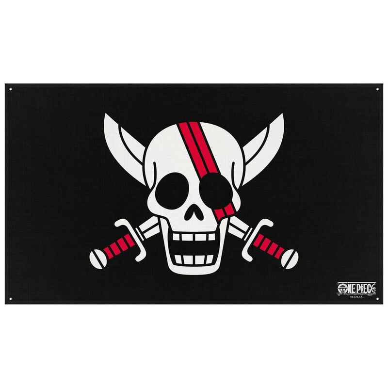 One Piece - Anime Flagge - Red Hair Pirates - multicolor  - Lizenzierter Fanartikel von One Piece