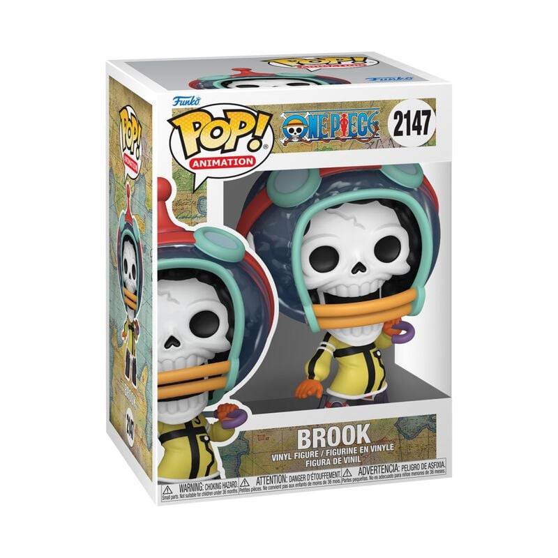 One Piece Brook (Egg) Vinyl Figur 2147 Funko Pop! multicolor von One Piece