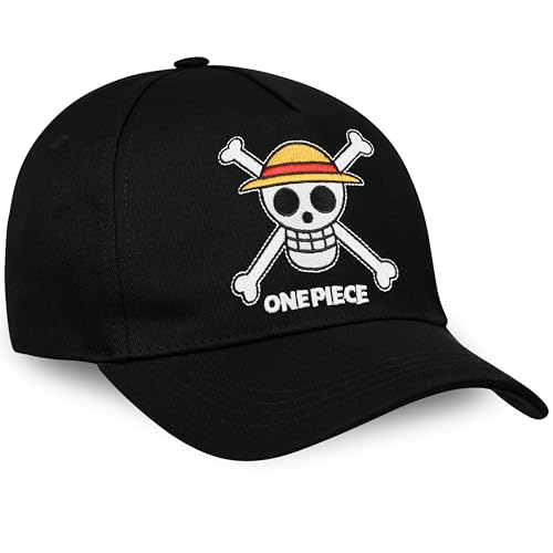 One Piece Kappe Basecap Kinder Jungen Cappy Leichte Sommer Baseball Cap Teenager Verstellbarer Riemen Sonnenhut Geschenke für Jungs von One Piece