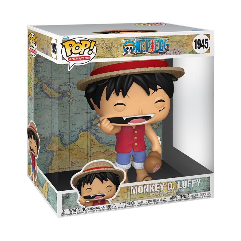 One Piece Monkey D. Luffy (Pop! Jumbo) Vinyl Figur 1945 Funko Pop! multicolor von One Piece