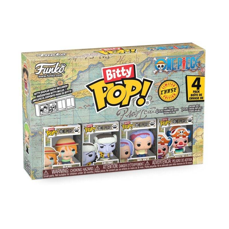 One Piece Nami (Bitty Pop!) 4er Pack Vinyl Figuren Funko Pop! multicolor von One Piece
