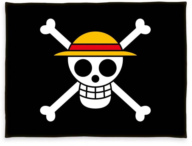 One Piece Skull - Flauschdecke Decke multicolor von One Piece