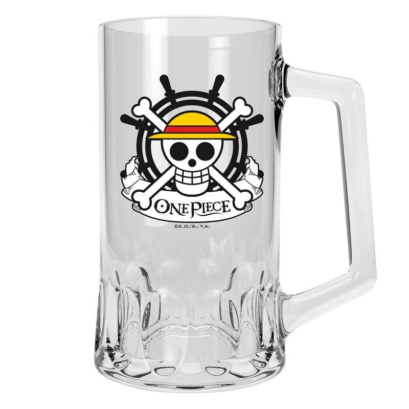 One Piece Skull Trinkglas multicolor von One Piece