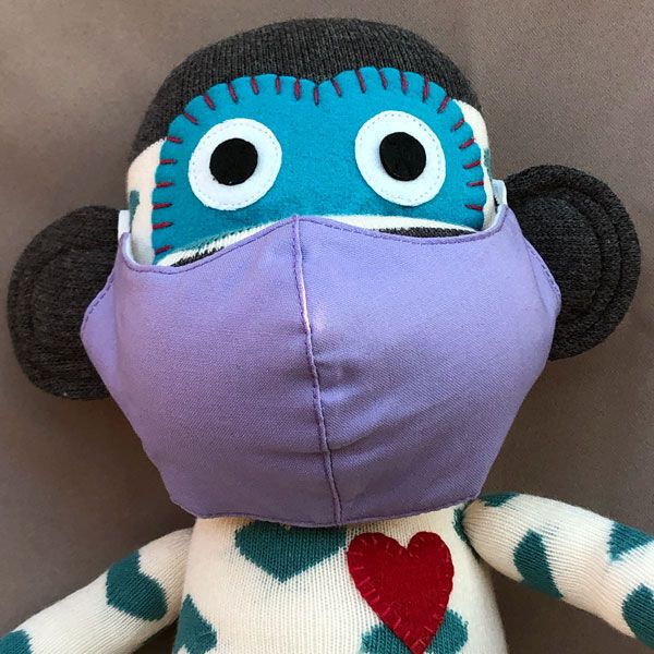 One click wonders Kinder Gesichtsmaske flieder von One click wonders