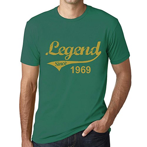 Herren Grafik T-Shirt Legende seit 1969 – Legend Since 1969 – Geschenk 56. Geburtstag Jahrestag 56 Jahre Jubiläum 56 Jährige Mann Jahrgang 1969 Kurzarm Lustige Druck Smaragd L Herren Grafik T-Shirt Legende seit 1969 – Legend Since 1969 – Geschenk 56. Geburtstag Jahrestag 56 Jahre Jubiläum 56 Jährige Mann Jahrgang 1969 Kurzarm Lustige Druck Smaragd L von One in the City
