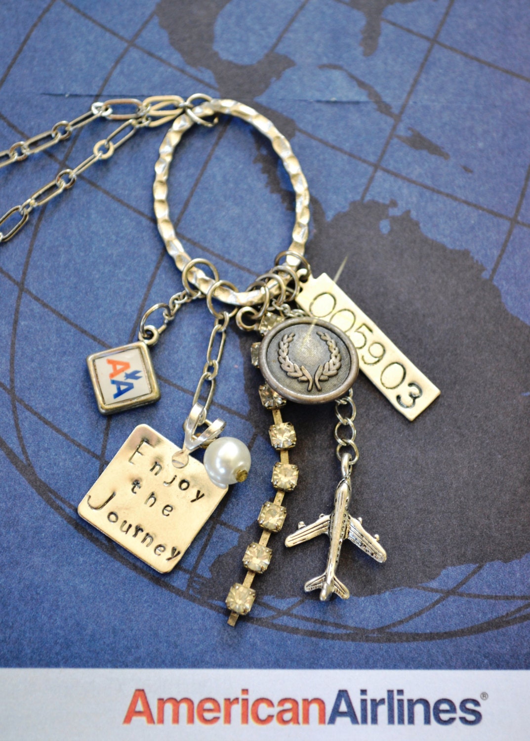 Individuell, Auf Bestellung Gefertigt Ruhestand, Leistung, Gedenken, Belobigung Schmuck, Charm Halskette, Werbegeschenk von OneCharmingTreasure