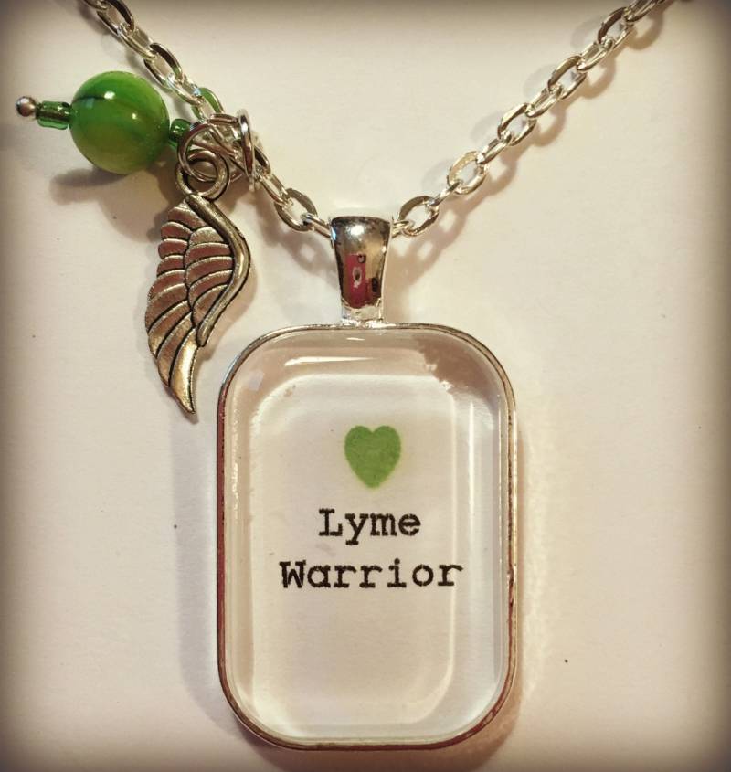 Lyme Krieger Halskette von OneCraftyMelissa