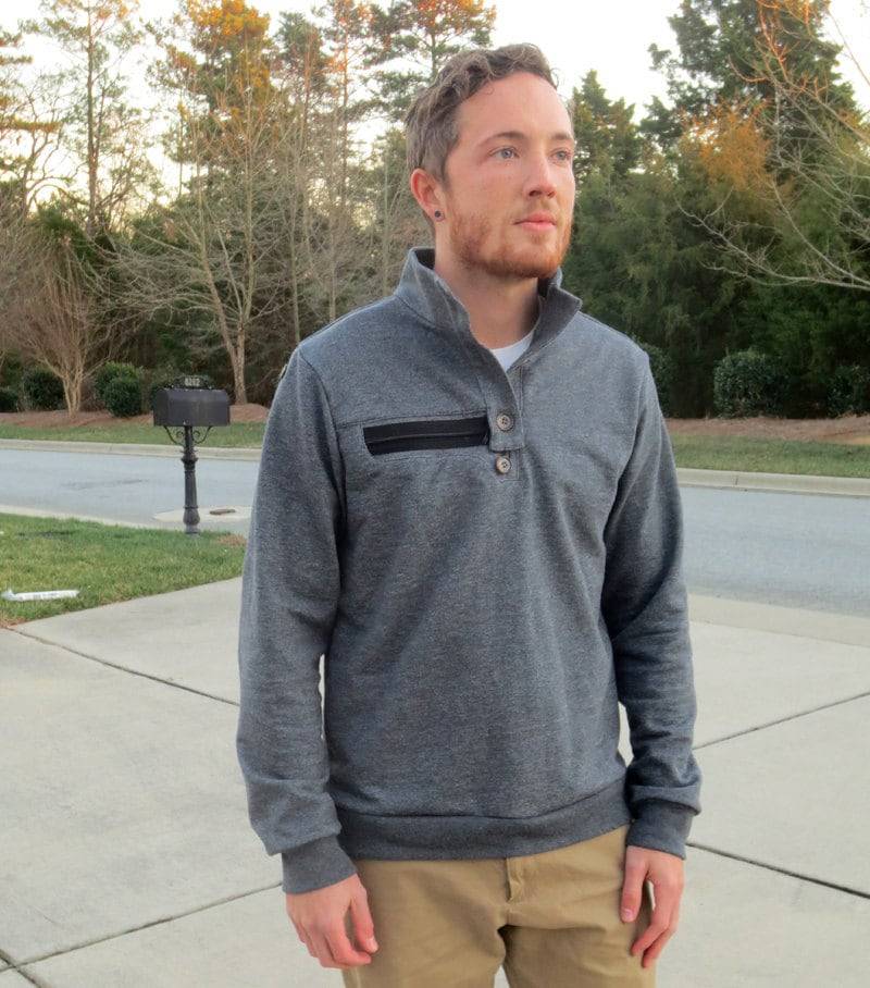 Spezialität Pullover [Rechter Brust Reißverschluss] Kleidung Krebs Forschung Port Shirt Chemotherapie Chemo-Behandlungen Zu Finanzieren von OneDayApparel