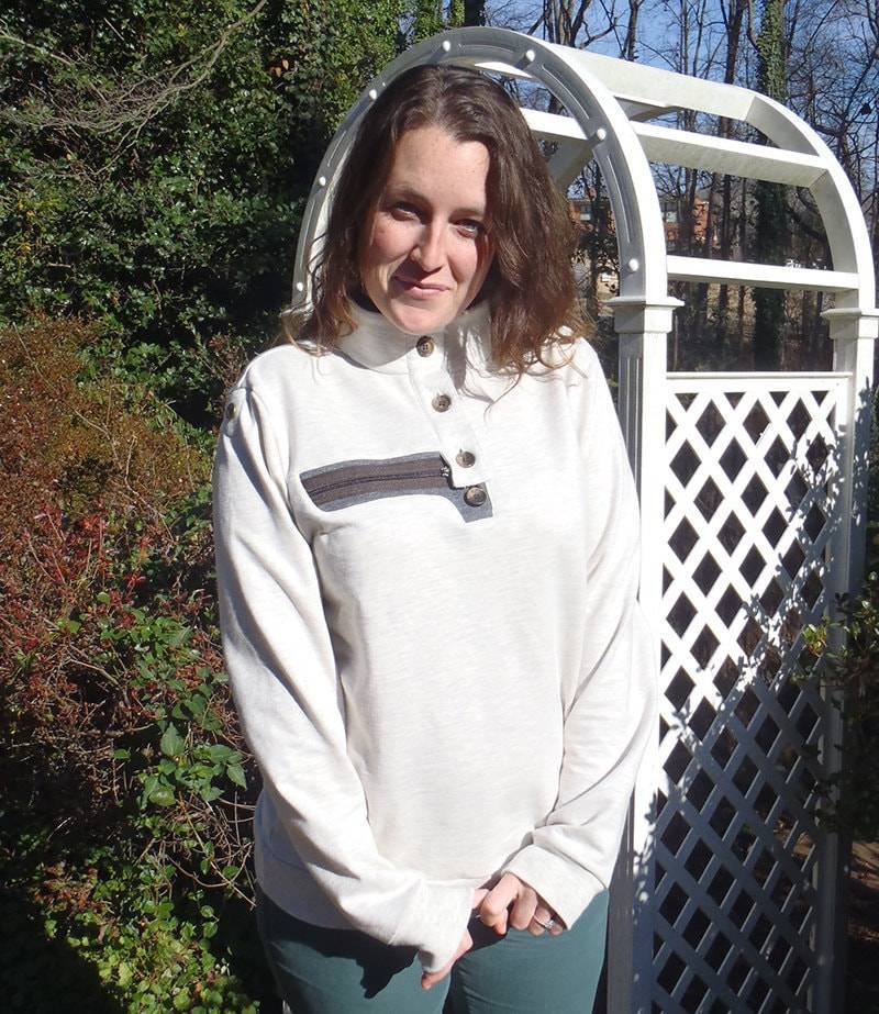 Spezialität Pullover [Rechter Brust Reißverschluss] Kleidung Krebs Forschung Port Shirt Chemotherapie Chemo-Behandlungen Zu Finanzieren von OneDayApparel