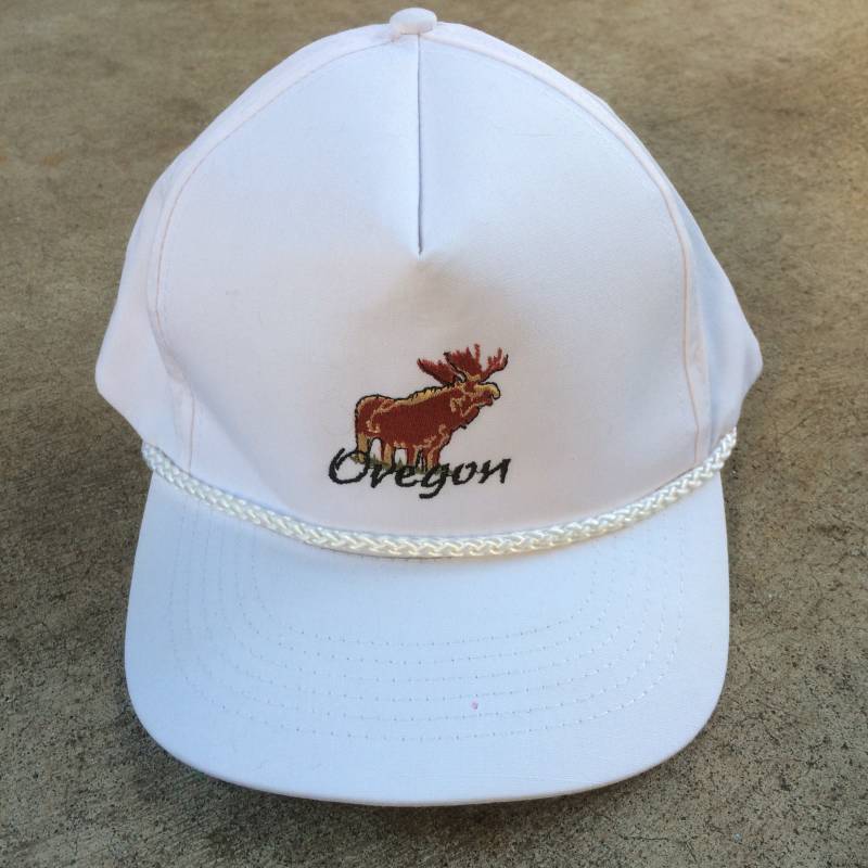 Vintage 90Er Jahre Oregon Elch 5 Panel Snapback Trucker Hut von OneEyeJacks
