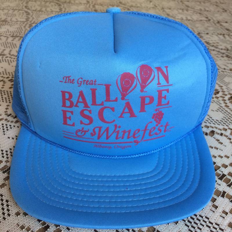 'powder Blue Great Balloon Escape & Winefest 5 Panel Poly/Mesh Snapback Trucker Hat von OneEyeJacks