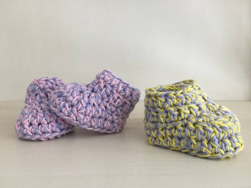 Handarbeit Häkeln Baby Booties Handarbeit Häkeln Baby Booties von OneHookCreations