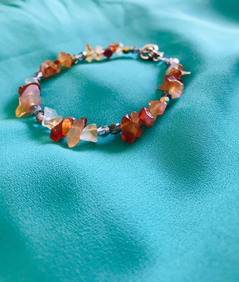 Orange Rock Armband von OneInAJewel