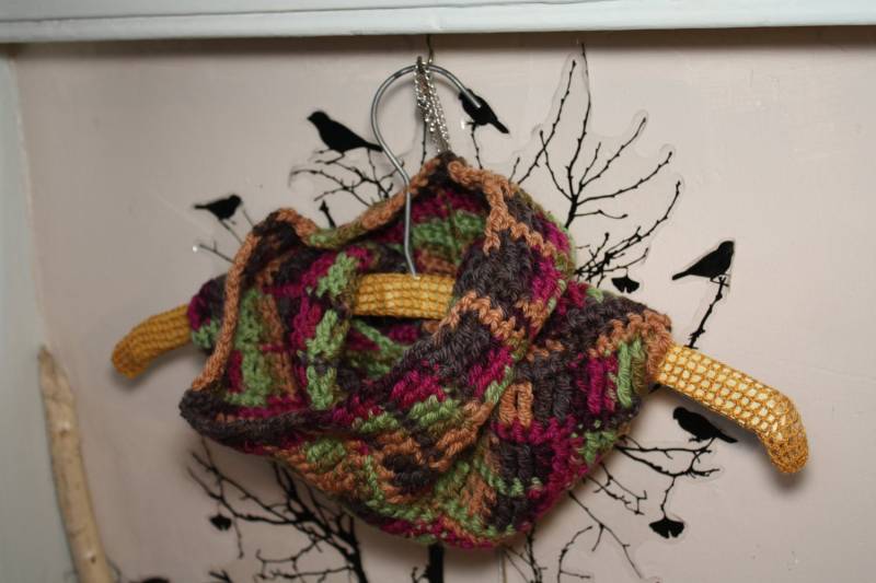 Kimono Cowl Handgemachter Winter Halswärmer von OneLittleOwlCrochet