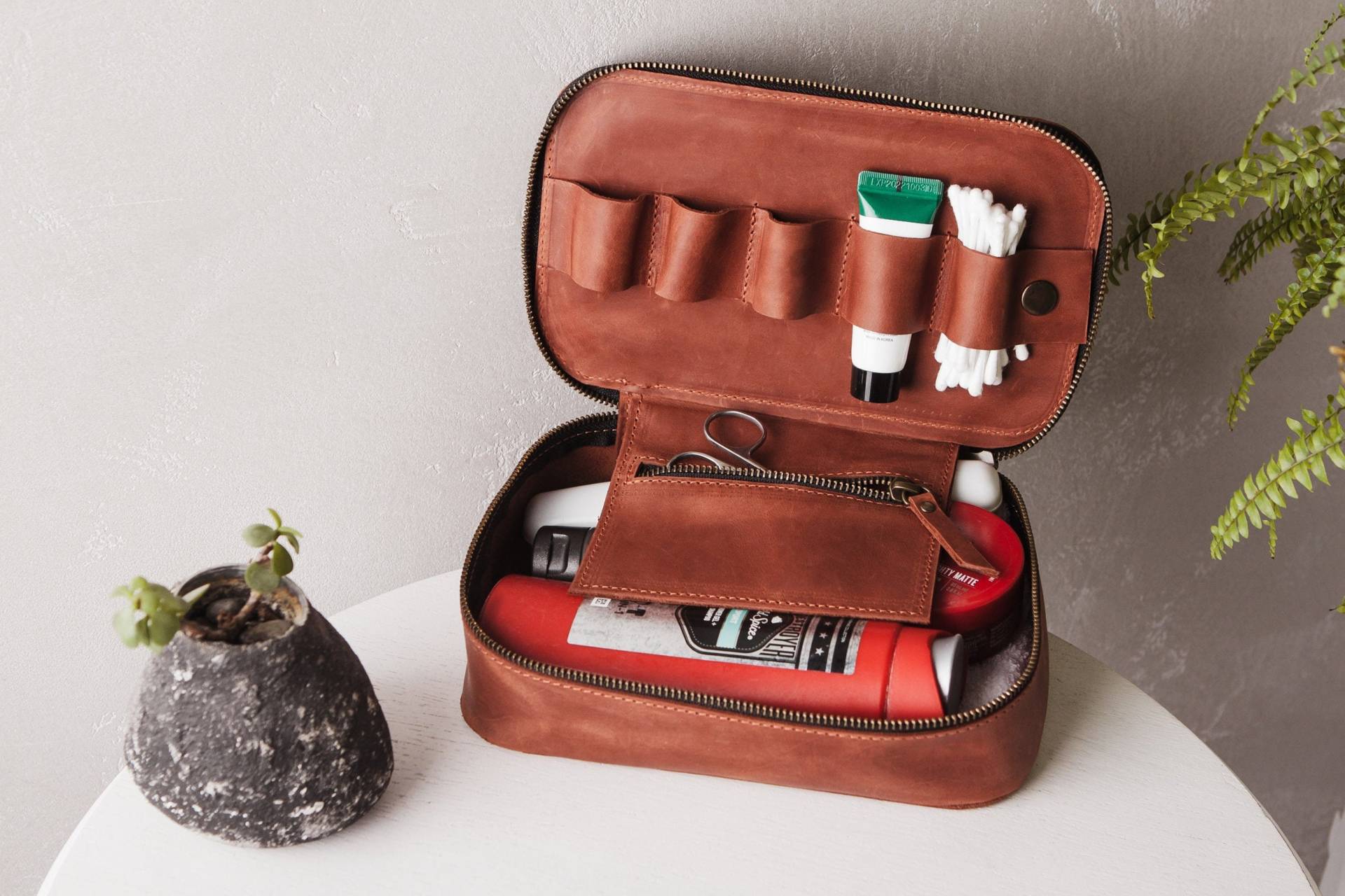 Leder Kulturbeutel, Leder Rasiertasche, Monogrammed Dopp Kit, Kulturtasche, Dopp Kit Für Männer, Dopp Kit, Personalisierte Kit, Kulturtasche Herren von OneLoveShopUA