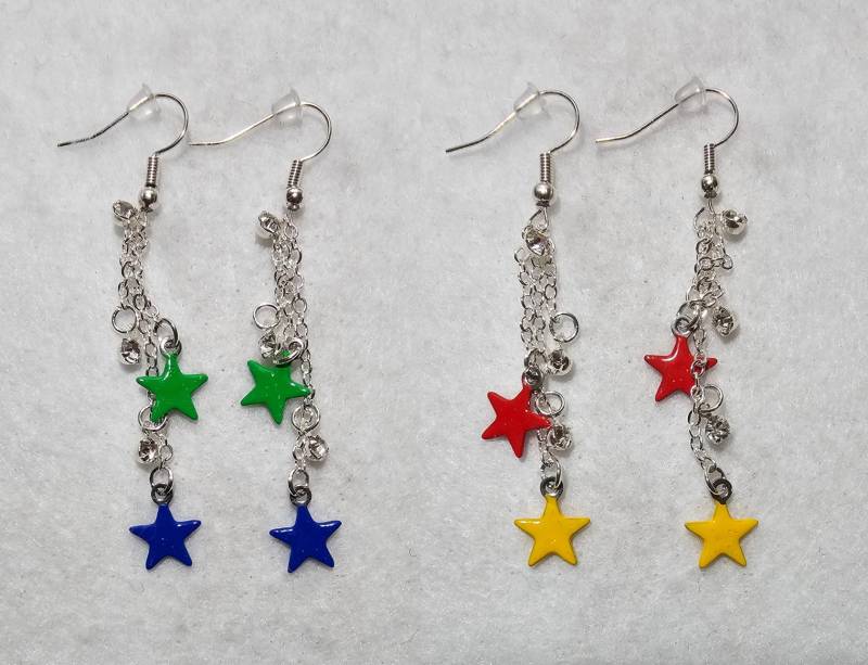 Larry & Ziam Sternen Ohrringe One Direction von OneMoreDirection