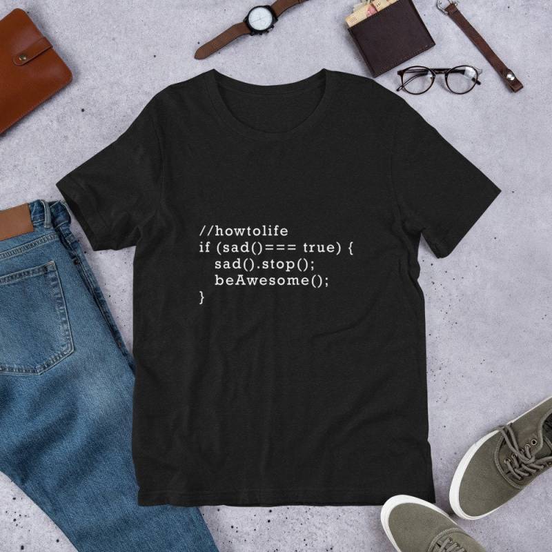 How To Life Programmierer Tshirt Lustiges Programmieren von OneOddShoppe
