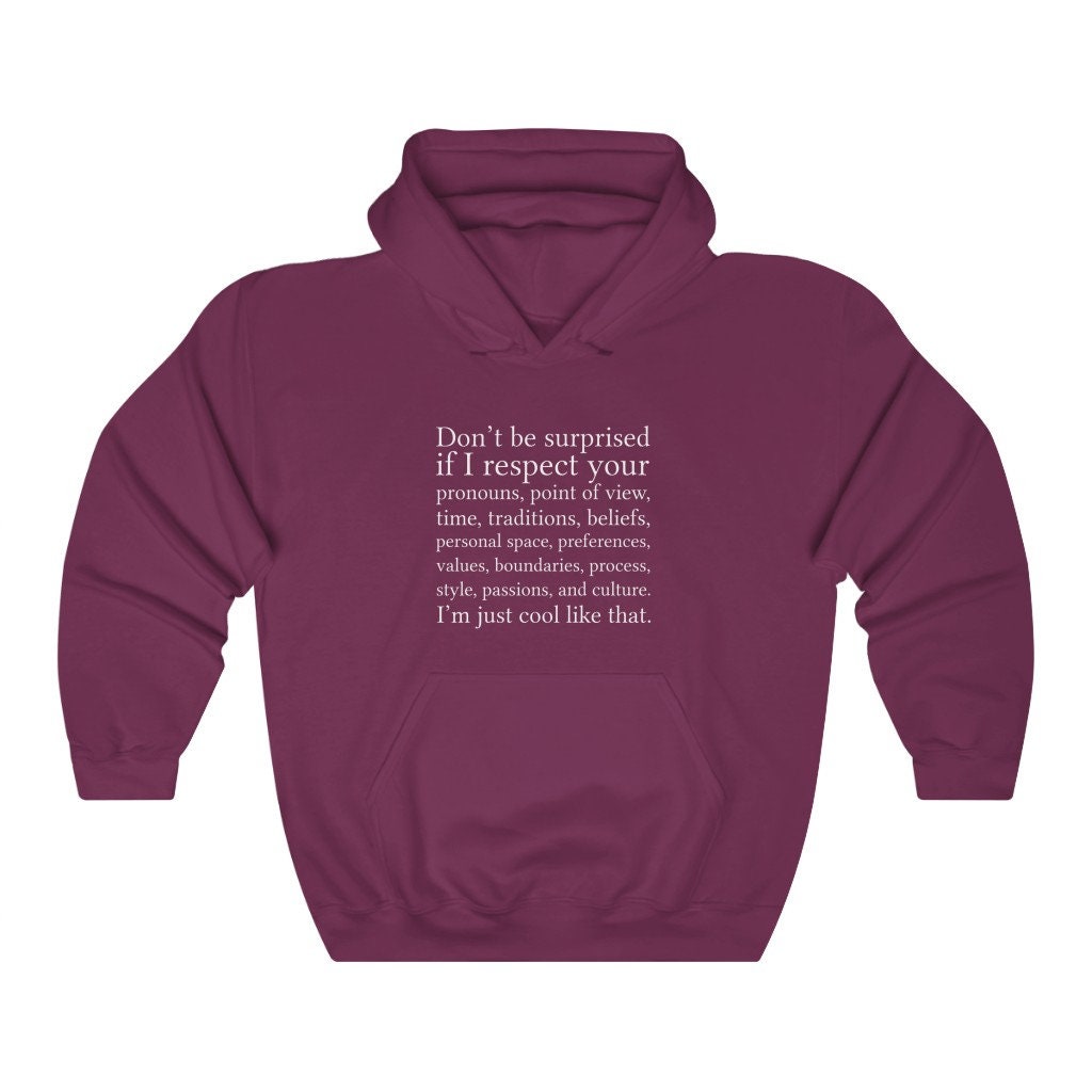 Dont Be Surprised If I Respect You - Heavy Blend Kapuzenpullover Printify Competition Design Entry Day 5 Dont Be Surprised If I Respect You - Heavy Blend Kapuzenpullover Printify Competition Design Entry Day 5 von OneOfMyThings