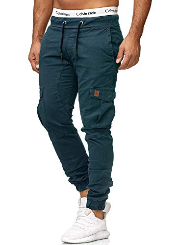 OneRedox Herren Chino Pants | Jeans | Skinny Fit | Modell 3301 (40/32 (Fällt eine Nummer Kleiner aus), Navy) von OneRedox