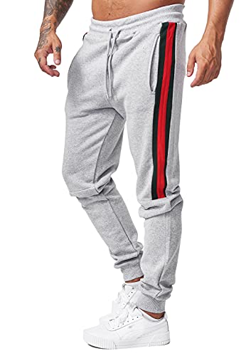 OneRedox Herren Jogginghose JG-400C Grau L von OneRedox