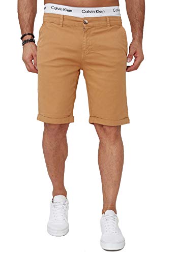 OneRedox Herren Shorts Kurze Hose Jeansshort Denim Jogger Streetwear Sporthose Fitness Clubwear ModellSH-3364 Beige 31 von OneRedox