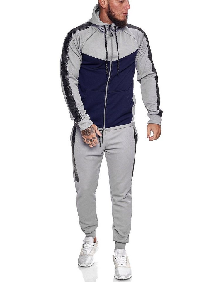 OneRedox Jogginganzug 1053AC (Sportanzug Jogger Trainingsanzug), Fitness Freizeit Casual von OneRedox