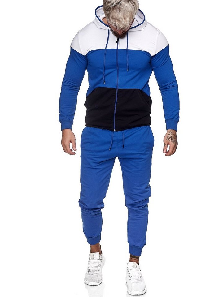 OneRedox Jogginganzug JG-1083 (Sportanzug Jogger Trainingsanzug), Fitness Freizeit Casual von OneRedox