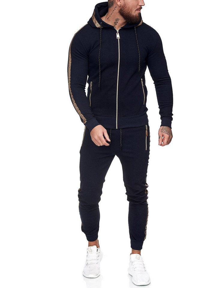 OneRedox Jogginganzug JG-1424 (Sportanzug Jogger Trainingsanzug), Fitness Freizeit Casual von OneRedox