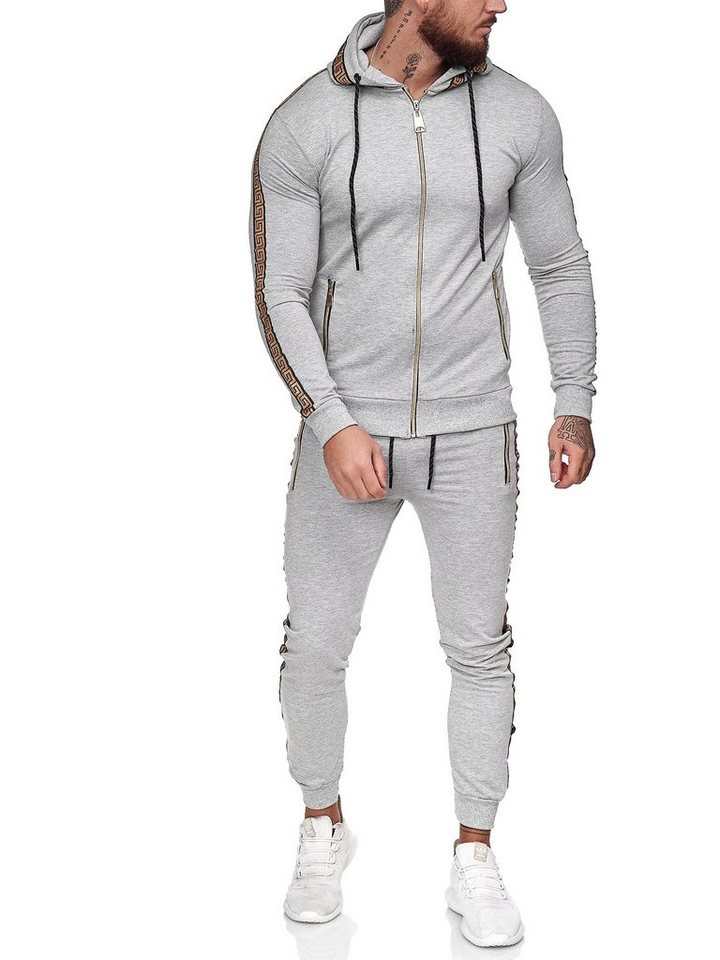 OneRedox Jogginganzug JG-1424 (Sportanzug Jogger Trainingsanzug), Fitness Freizeit Casual von OneRedox