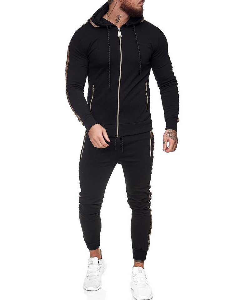 OneRedox Jogginganzug JG-1424 (Sportanzug Jogger Trainingsanzug), Fitness Freizeit Casual von OneRedox