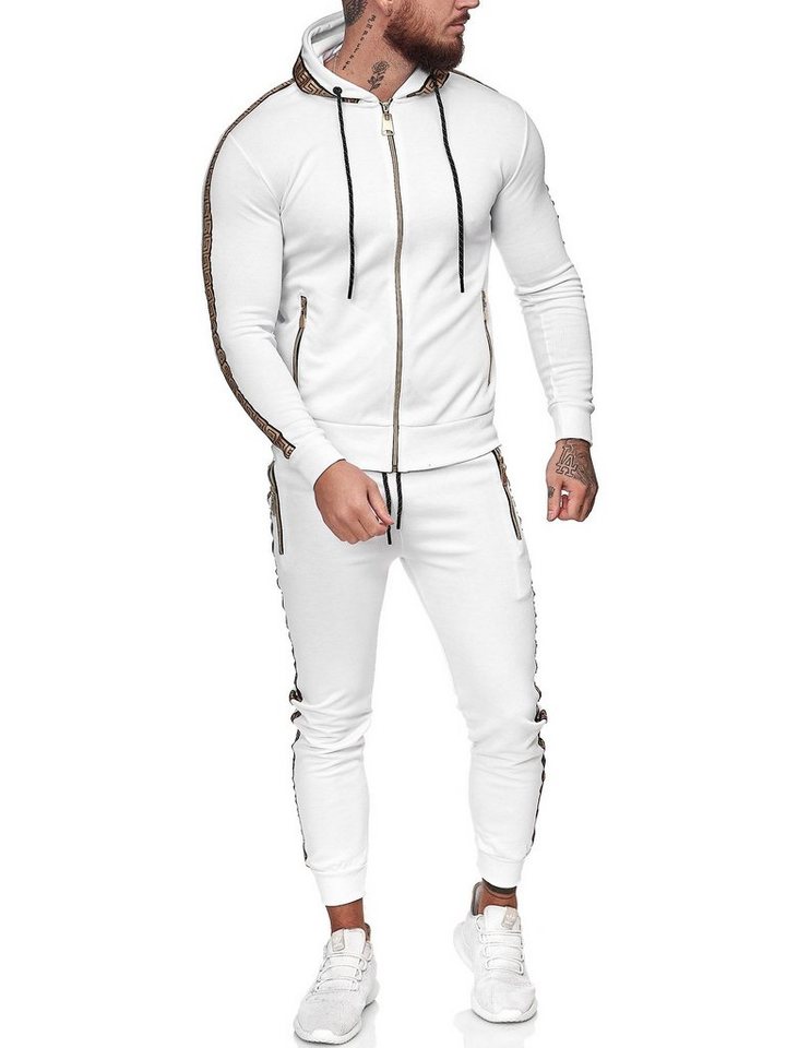 OneRedox Jogginganzug JG-1424 (Sportanzug Jogger Trainingsanzug), Fitness Freizeit Casual von OneRedox