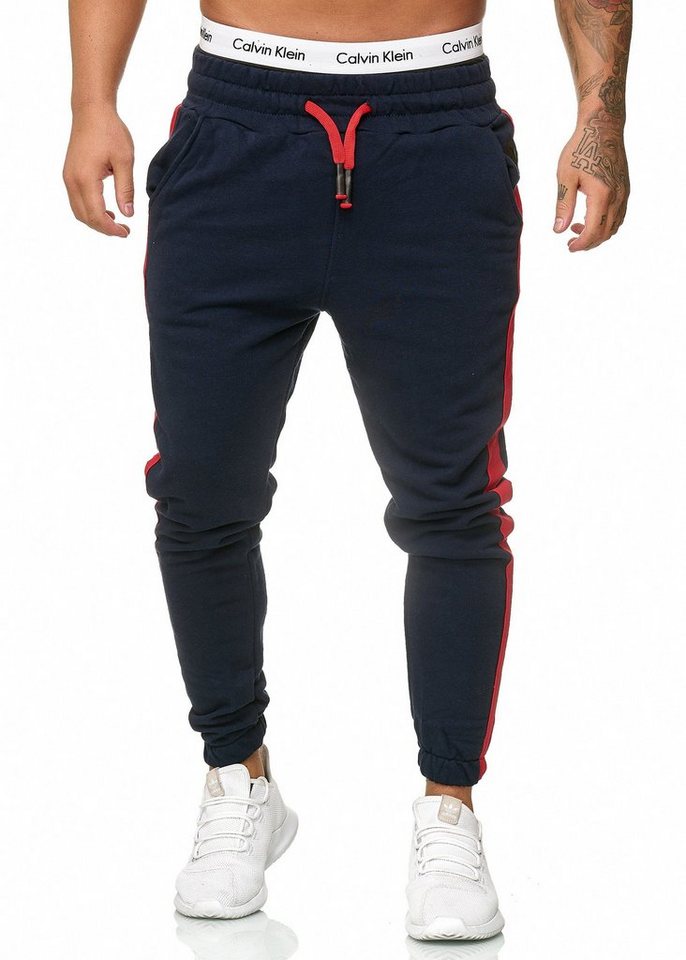 OneRedox Jogginghose 1211C (Sporthose Trainingshose Sweatpants, 1-tlg) Fitness Freizeit Casual von OneRedox