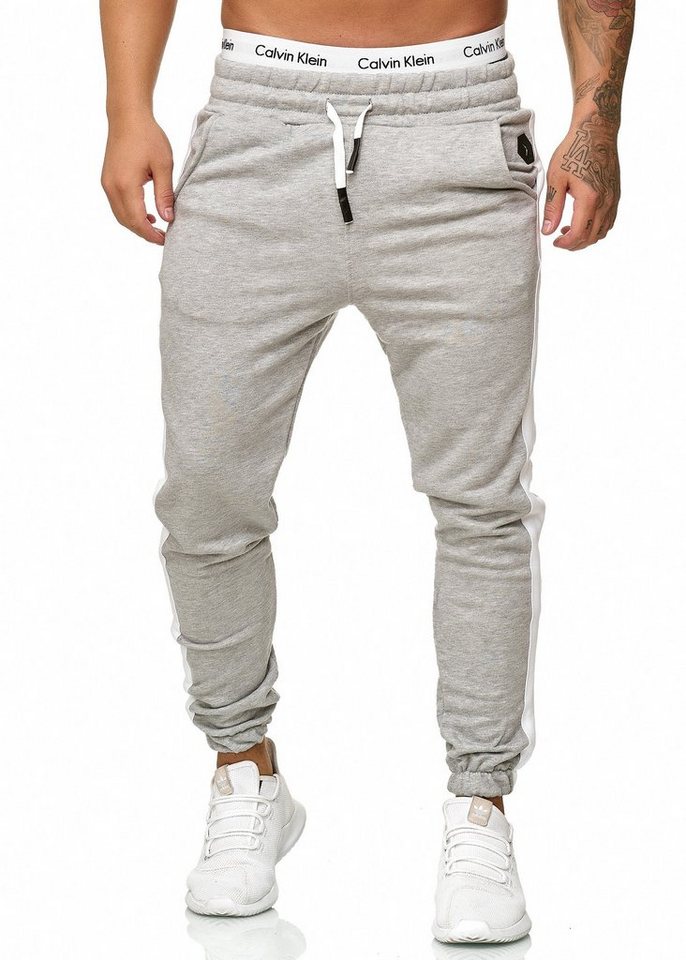 OneRedox Jogginghose 1211C (Sporthose Trainingshose Sweatpants, 1-tlg) Fitness Freizeit Casual von OneRedox