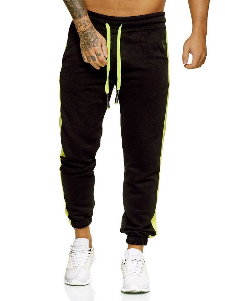 OneRedox Jogginghose 1211C (Sporthose Trainingshose Sweatpants, 1-tlg) Fitness Freizeit Casual von OneRedox