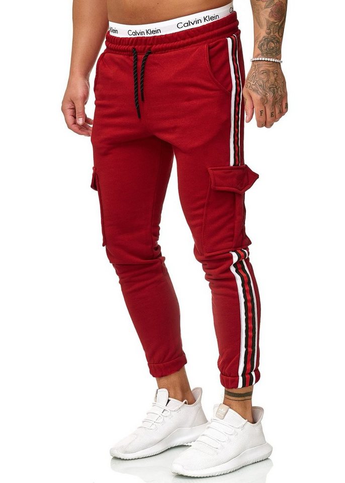 OneRedox Jogginghose 1224C (Sporthose Trainingshose Sweatpants, 1-tlg) Fitness Freizeit Casual von OneRedox