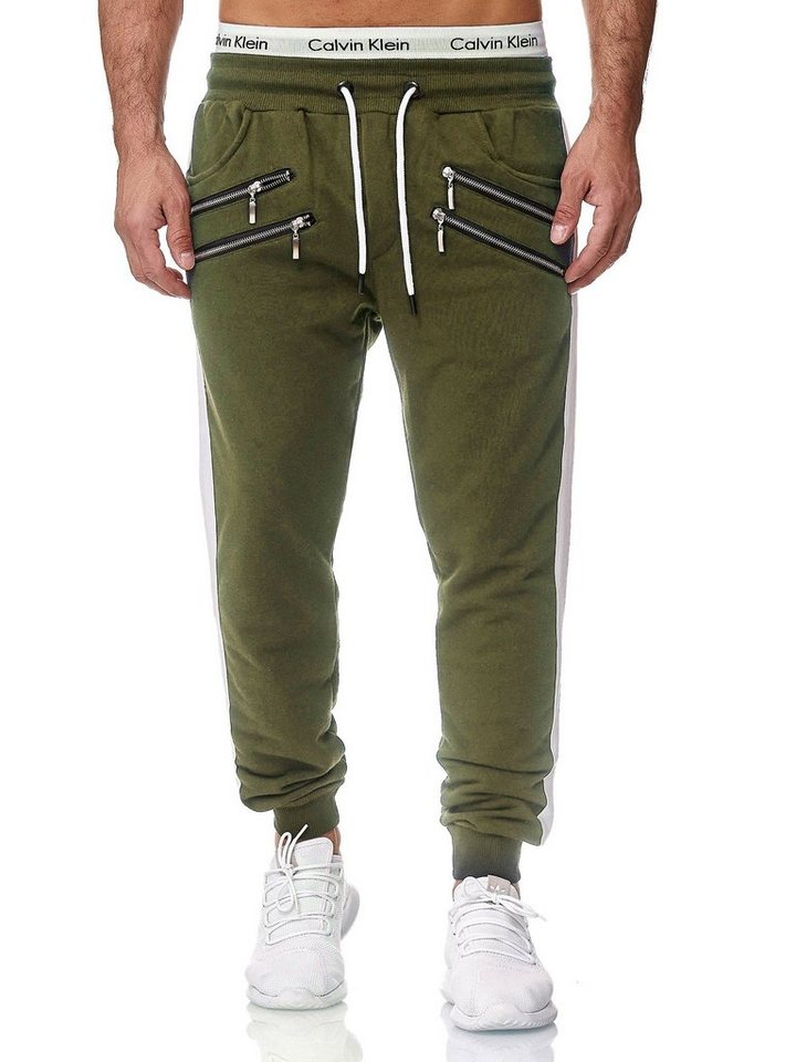 OneRedox Jogginghose 1313C (Sporthose Trainingshose Sweatpants, 1-tlg) Fitness Freizeit Casual von OneRedox