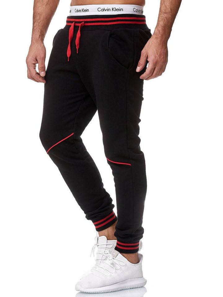 OneRedox Jogginghose 1316C (Sporthose Trainingshose Sweatpants, 1-tlg) Fitness Freizeit Casual von OneRedox