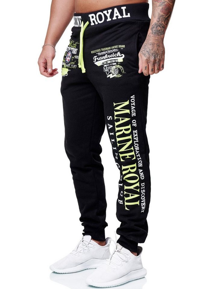 OneRedox Jogginghose 3629C (Sporthose Trainingshose Sweatpants, 1-tlg) Fitness Freizeit Casual von OneRedox