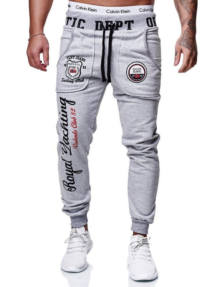 OneRedox Jogginghose JG-601C (Sporthose Trainingshose Sweatpants, 1-tlg) Fitness Freizeit Casual von OneRedox