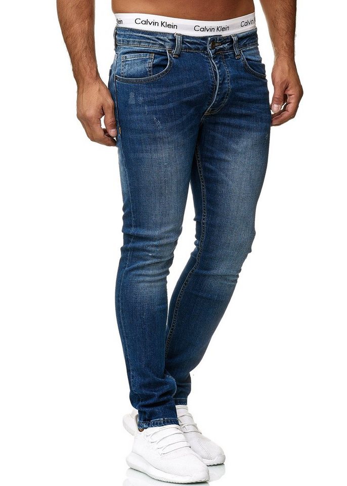 OneRedox Straight-Jeans 600JS (Jeanshose Designerjeans Bootcut, 1-tlg) Freizeit Business Casual von OneRedox