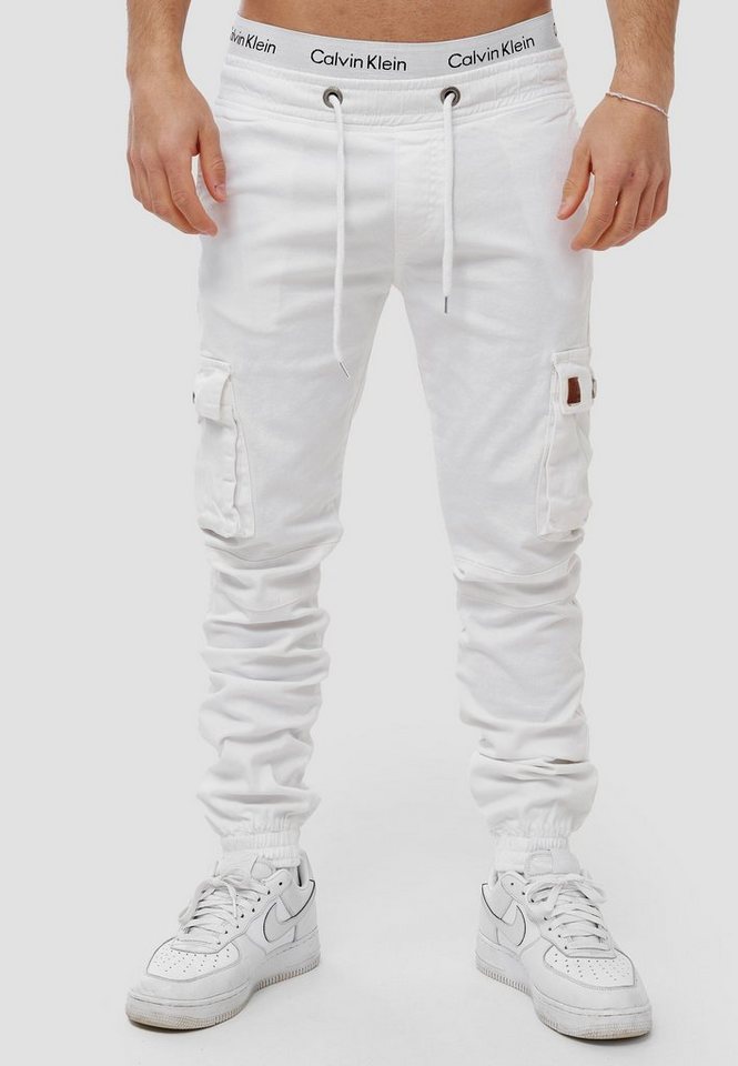 OneRedox Straight-Jeans H-3413 (Chino Cargohose Streetwear, 1-tlg) Freizeit Business Casual von OneRedox