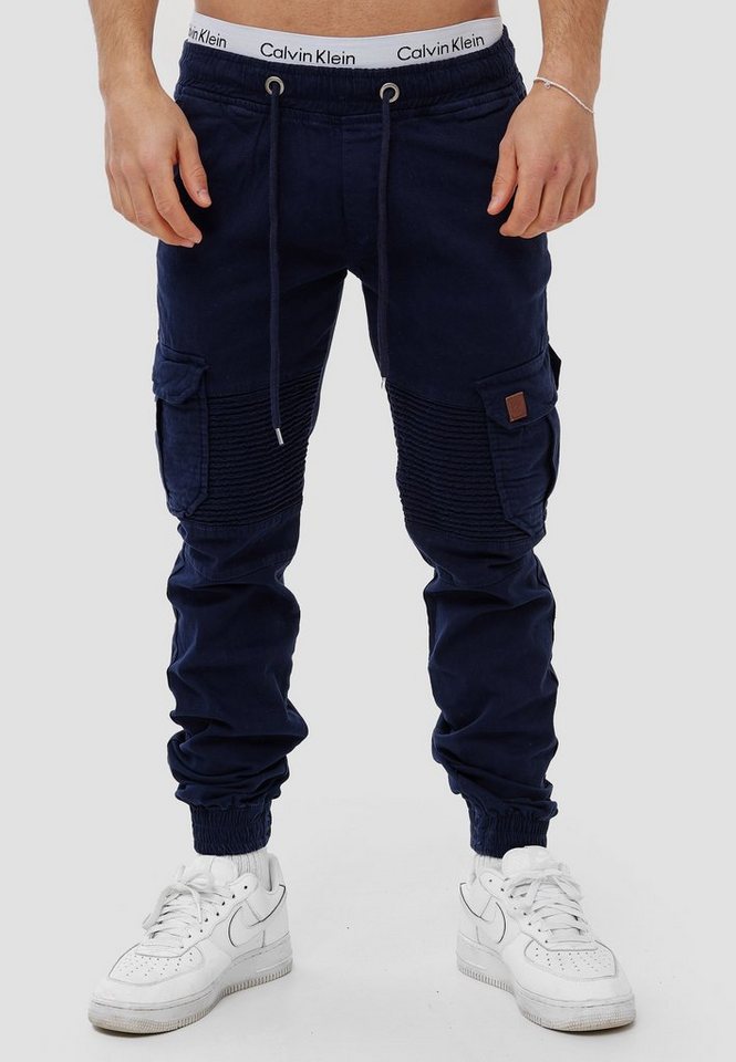 OneRedox Straight-Jeans H-3414 (Chino Cargohose Streetwear, 1-tlg) Freizeit Business Casual von OneRedox