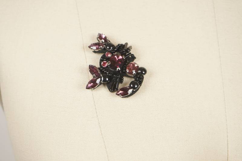 Crystal Scorpion Patch Perlenapplikation Crystal Scorpion Patch Perlenapplikation von OneStopStitched