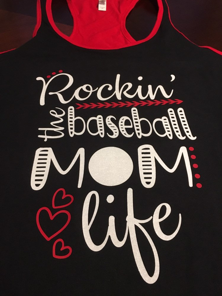 Rockin " Baseball Mom Leben Rockin " Baseball Mom Leben von OneTiredTeacher