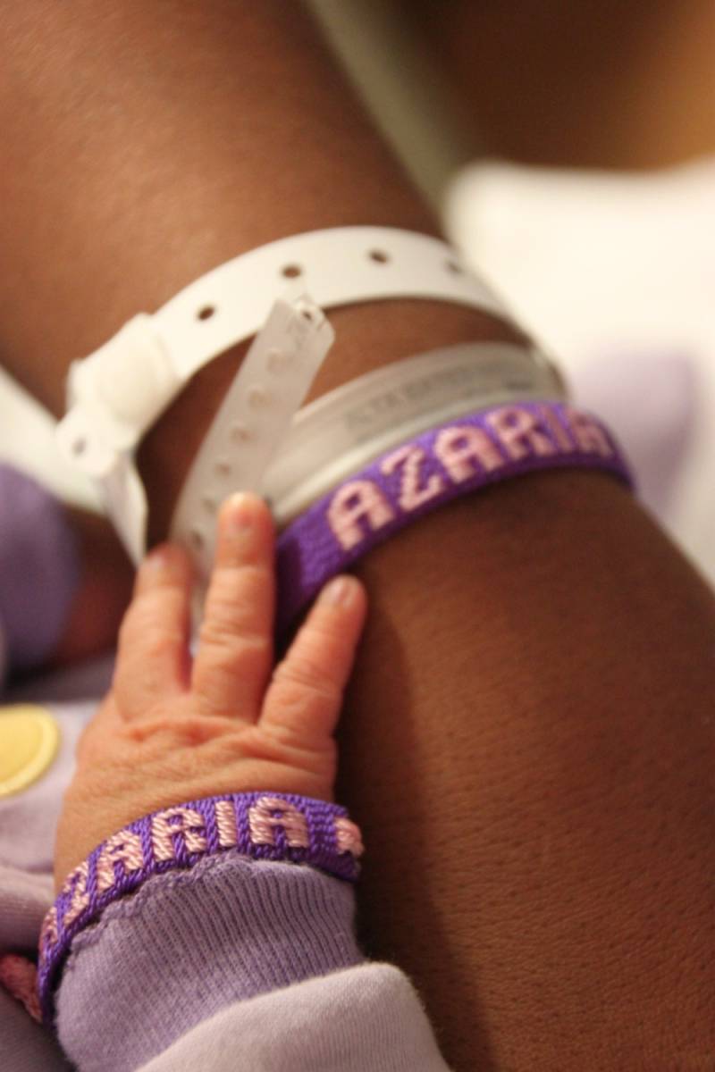 Mommy & Baby Garn Armband Set Mommy & Baby Garn Armband Set von OneVirtuousWoman