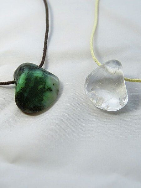 OneWorldMinerals Therapiestein Anhänger-Set "Orientierung & Wachstum" von OneWorldMinerals