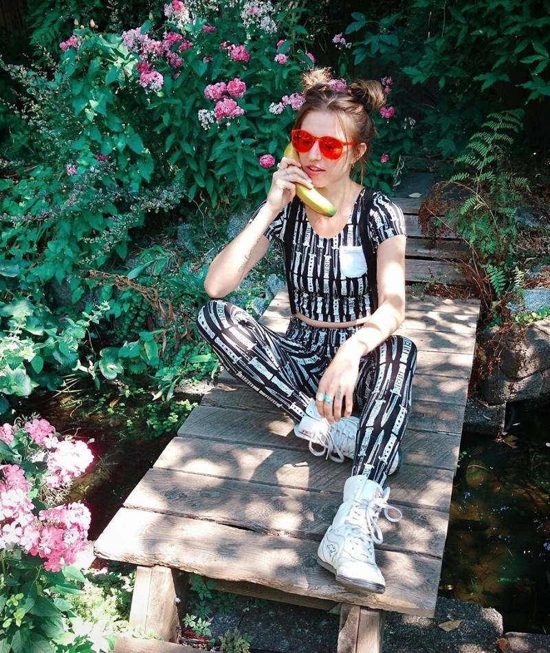 Sale Langlebige Baumwolle Taschen-Crop-T-Shirt von OneiroClothing