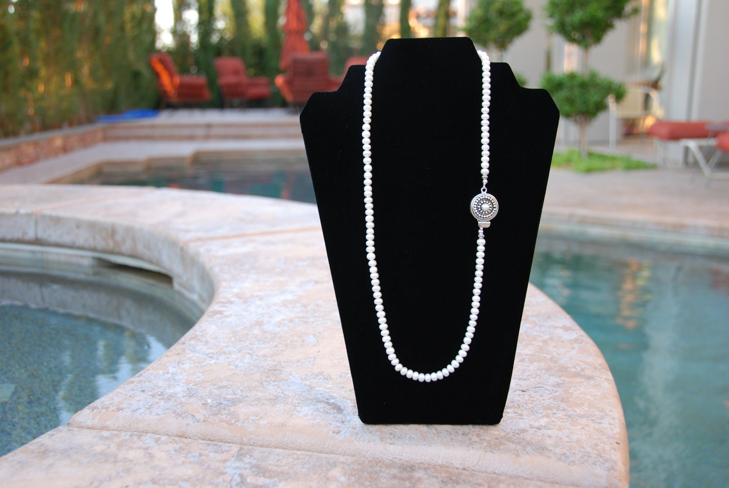 Brautjungfer Geschenk, Perlen Perlen, Perlenkette, Braut, Halskette, Schmuck Brautjungfer Geschenk, Perlen Perlen, Perlenkette, Braut, Halskette, Schmuck von OneofaKindGemsJewels