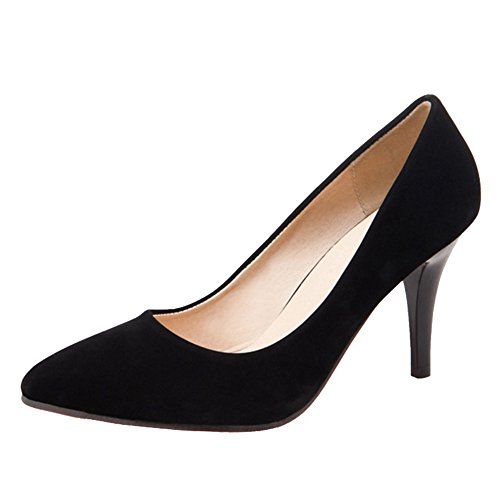 Onewus Damen Dress Pumps Pointed Toe Slip-On Schuhe für Arbeit & Datierung von Onewus